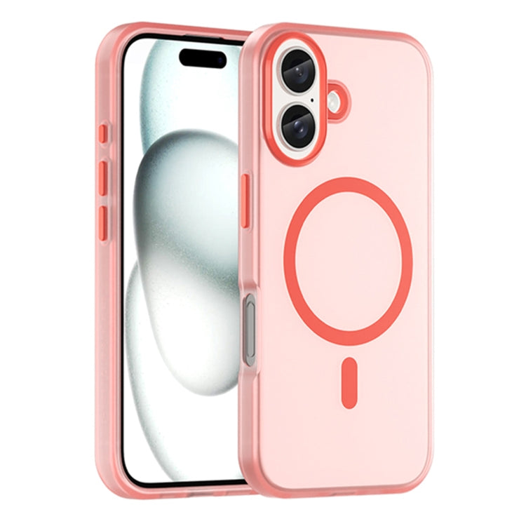 MagSafe 霧面半透明 TPU + PC 全包覆手機殼，適用於 iPhone 16 Pro，適用於 iPhone 16 Plus，適用於 iPhone 16，適用於 iPhone 15 Pro Max，適用於 iPhone 15 Pro