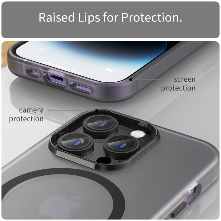MagSafe 霧面半透明 TPU + PC 全包覆手機殼，適用於 iPhone 16 Pro，適用於 iPhone 16 Plus，適用於 iPhone 16，適用於 iPhone 15 Pro Max，適用於 iPhone 15 Pro