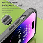 MagSafe Frosted Translucent TPU + PC Full Coverage Phone Case, For iPhone 16 Pro, For iPhone 16 Plus, For iPhone 16, For iPhone 15 Pro Max, For iPhone 15 Pro