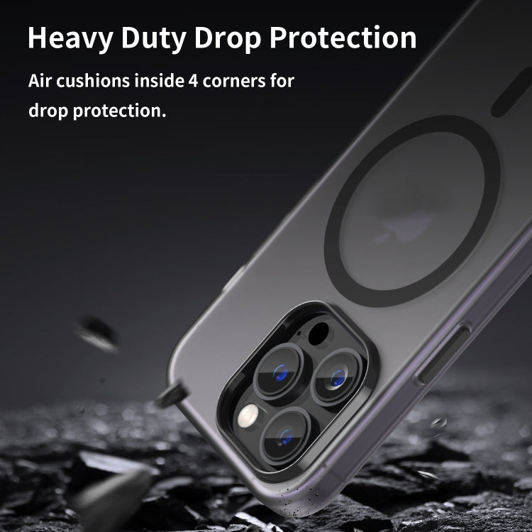 MagSafe 霧面半透明 TPU + PC 全包覆手機殼，適用於 iPhone 16 Pro，適用於 iPhone 16 Plus，適用於 iPhone 16，適用於 iPhone 15 Pro Max，適用於 iPhone 15 Pro