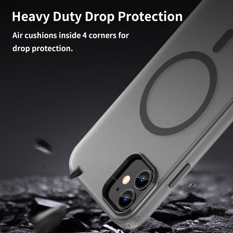 MagSafe 霧面半透明 TPU + PC 全包覆手機殼，適用於 iPhone 12，適用於 iPhone 12 Pro Max，適用於 iPhone 12 Pro，適用於 iPhone 11 Pro Max，適用於 iPhone 11