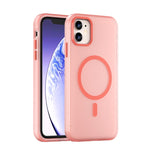 MagSafe 霧面半透明 TPU + PC 全包覆手機殼，適用於 iPhone 12，適用於 iPhone 12 Pro Max，適用於 iPhone 12 Pro，適用於 iPhone 11 Pro Max，適用於 iPhone 11