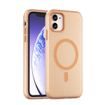 MagSafe 霧面半透明 TPU + PC 全包覆手機殼，適用於 iPhone 12，適用於 iPhone 12 Pro Max，適用於 iPhone 12 Pro，適用於 iPhone 11 Pro Max，適用於 iPhone 11