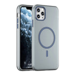 MagSafe 霧面半透明 TPU + PC 全包覆手機殼，適用於 iPhone 12，適用於 iPhone 12 Pro Max，適用於 iPhone 12 Pro，適用於 iPhone 11 Pro Max，適用於 iPhone 11