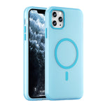 MagSafe 霧面半透明 TPU + PC 全包覆手機殼，適用於 iPhone 12，適用於 iPhone 12 Pro Max，適用於 iPhone 12 Pro，適用於 iPhone 11 Pro Max，適用於 iPhone 11