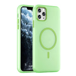 MagSafe 霧面半透明 TPU + PC 全包覆手機殼，適用於 iPhone 12，適用於 iPhone 12 Pro Max，適用於 iPhone 12 Pro，適用於 iPhone 11 Pro Max，適用於 iPhone 11