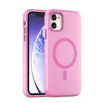MagSafe 霧面半透明 TPU + PC 全包覆手機殼，適用於 iPhone 12，適用於 iPhone 12 Pro Max，適用於 iPhone 12 Pro，適用於 iPhone 11 Pro Max，適用於 iPhone 11