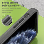 MagSafe 磨砂半透明 TPU + PC 全包覆手機殼，適用於 iPhone 11 Pro