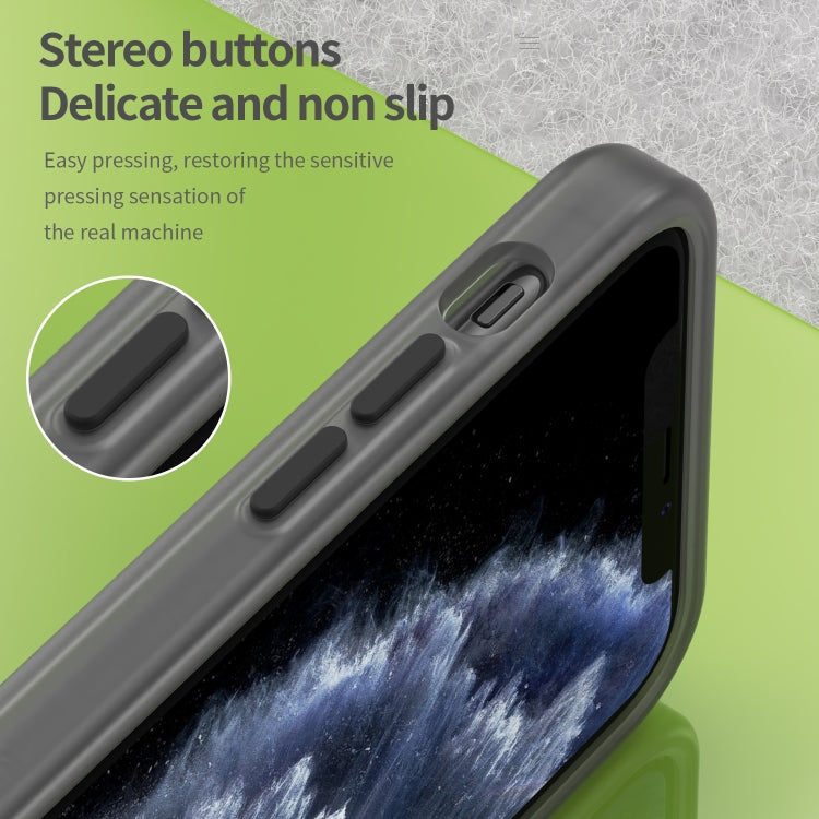 MagSafe 磨砂半透明 TPU + PC 全包覆手機殼，適用於 iPhone 11 Pro