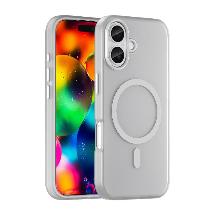 MagSafe 霧面半透明 TPU + PC 全包覆手機殼，適用於 iPhone 16 Pro，適用於 iPhone 16 Plus，適用於 iPhone 16，適用於 iPhone 15 Pro Max，適用於 iPhone 15 Pro