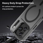 MagSafe 霧面半透明 TPU + PC 全包覆手機殼，適用於 iPhone 16 Pro，適用於 iPhone 16 Plus，適用於 iPhone 16，適用於 iPhone 15 Pro Max，適用於 iPhone 15 Pro