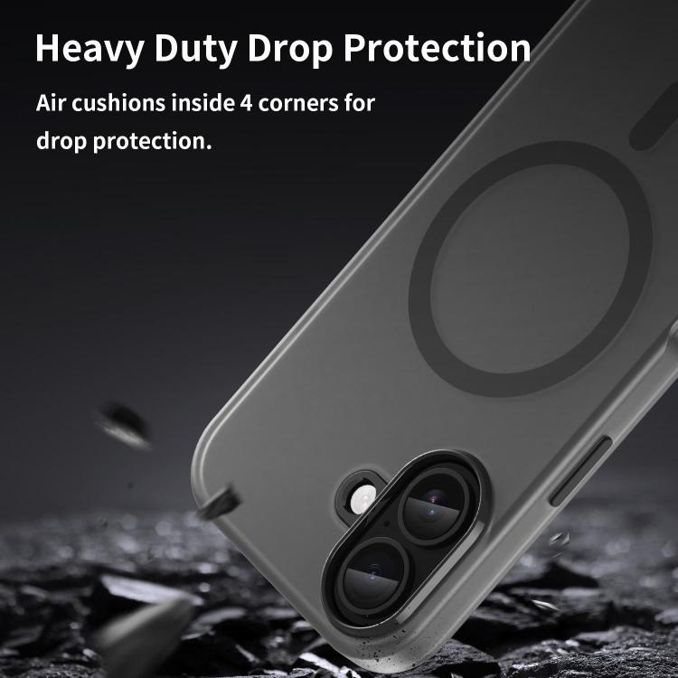 MagSafe 霧面半透明 TPU + PC 全包覆手機殼，適用於 iPhone 17e / 16e，適用於 iPhone 17 Pro Max，適用於 iPhone 17 Pro，適用於 iPhone 17，適用於 iPhone Air，適用於 iPhone 16 Pro Max