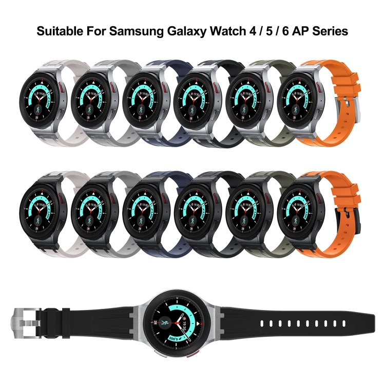 AP 系列液態矽膠錶帶，適用於 Samsung Galaxy Watch 4 / 5 / 6