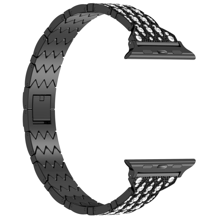 魔眼鑽石手鍊金屬錶帶，適用於 Apple Watch SE 2023 44mm，適用於 Apple Watch SE 2023 40mm，適用於 Apple Watch Ultra 2 49mm，適用於 Apple Watch Series 9 45mm，適用於 Apple Watch Series 9 41mm，適用於 Apple Watch Ultra 49mm，適用於 Apple Watch Series 8 41mm