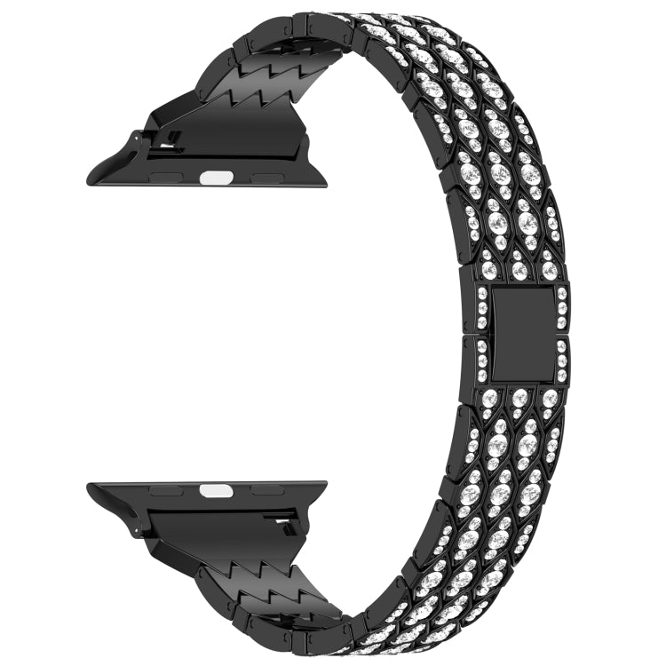 魔眼鑽石手鍊金屬錶帶，適用於 Apple Watch SE 2023 44mm，適用於 Apple Watch SE 2023 40mm，適用於 Apple Watch Ultra 2 49mm，適用於 Apple Watch Series 9 45mm，適用於 Apple Watch Series 9 41mm，適用於 Apple Watch Ultra 49mm，適用於 Apple Watch Series 8 41mm