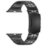 龜殼扣鈦鋼錶帶，適用於 Apple Watch SE 40mm，Apple Watch SE 44mm，Apple Watch Series 6 40mm，Apple Watch Series 6 44mm，Apple Watch Series 5 44mm，Apple Watch Series 5 40mm，Apple Watch Series 4 44mm