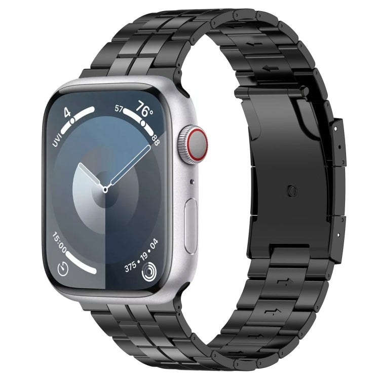 龜殼扣鈦鋼錶帶，適用於 Apple Watch SE 40mm，Apple Watch SE 44mm，Apple Watch Series 6 40mm，Apple Watch Series 6 44mm，Apple Watch Series 5 44mm，Apple Watch Series 5 40mm，Apple Watch Series 4 44mm