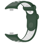 Two Color Silicone Sports Watch Band, For Redmi Watch 4