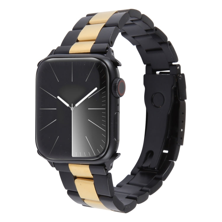 三珠不鏽鋼錶帶，適用於 Apple Watch Ultra 49mm，適用於 Apple Watch Series 8 41mm，適用於 Apple Watch Series 8 45mm，適用於 Apple Watch SE 2022 40mm，適用於 Apple Watch SE 2022 44mm