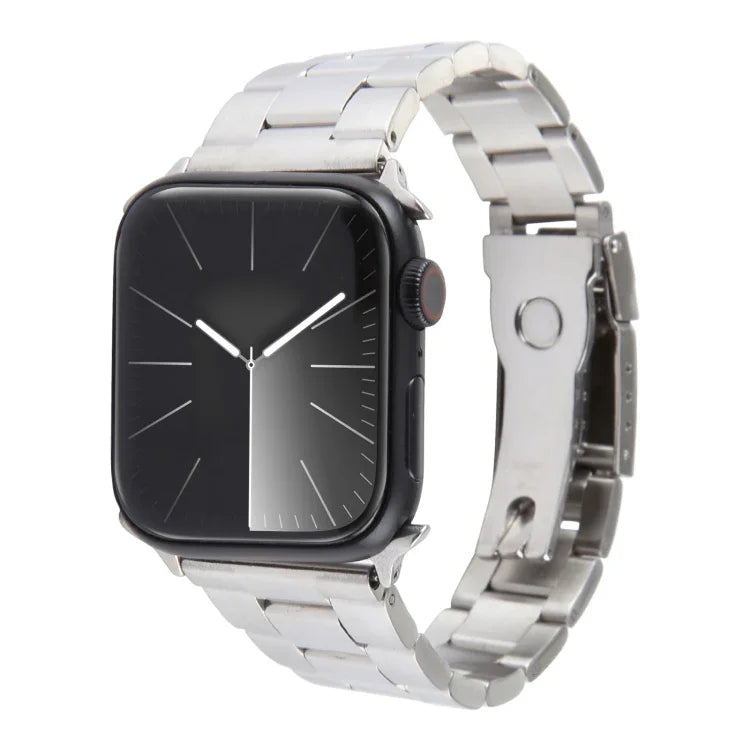 三珠不鏽鋼錶帶，適用於 Apple Watch 38mm