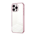 透明電鍍細孔手機殼，適用於 iPhone 16 Pro、iPhone 16 Plus、iPhone 16、iPhone 15 Pro Max、iPhone 15 Pro、iPhone 15 Plus