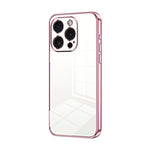 透明電鍍細孔手機殼，適用於 iPhone 16 Pro、iPhone 16 Plus、iPhone 16、iPhone 15 Pro Max、iPhone 15 Pro、iPhone 15 Plus