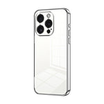 透明電鍍細孔手機殼，適用於 iPhone 16 Pro、iPhone 16 Plus、iPhone 16、iPhone 15 Pro Max、iPhone 15 Pro、iPhone 15 Plus