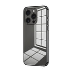 透明電鍍細孔手機殼，適用於 iPhone 16 Pro、iPhone 16 Plus、iPhone 16、iPhone 15 Pro Max、iPhone 15 Pro、iPhone 15 Plus