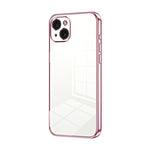 透明電鍍細孔手機殼，適用於 iPhone 16 Pro、iPhone 16 Plus、iPhone 16、iPhone 15 Pro Max、iPhone 15 Pro、iPhone 15 Plus