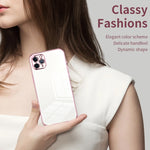 透明電鍍細孔手機殼，適用於 iPhone 11 Pro Max、iPhone 11、iPhone 11 Pro、iPhone X / XS、iPhone XR、iPhone XS Max