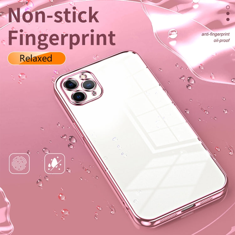 透明電鍍細孔手機殼，適用於 iPhone 11 Pro Max、iPhone 11、iPhone 11 Pro、iPhone X / XS、iPhone XR、iPhone XS Max