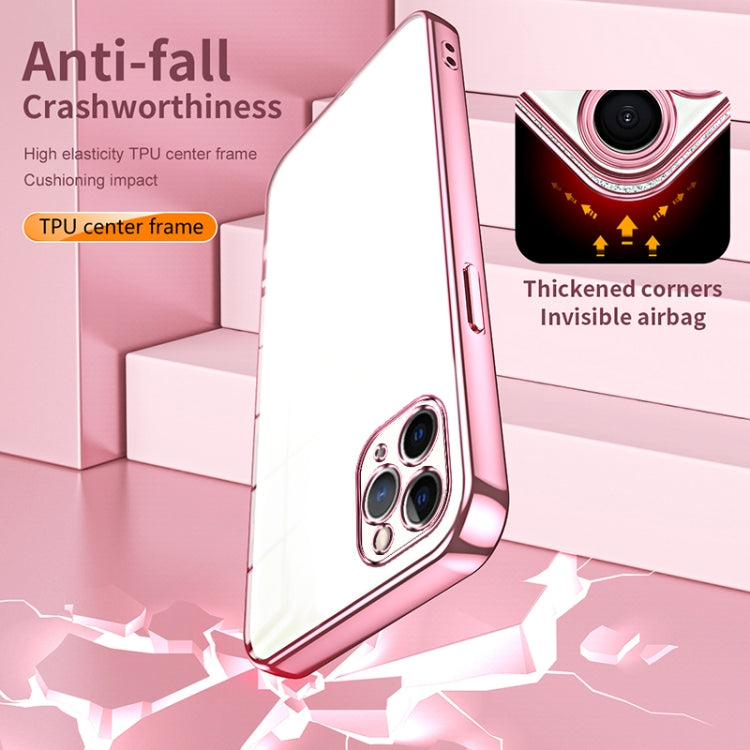 透明電鍍細孔手機殼，適用於 iPhone 11 Pro Max、iPhone 11、iPhone 11 Pro、iPhone X / XS、iPhone XR、iPhone XS Max