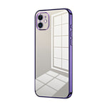 透明電鍍細孔手機殼，適用於 iPhone 11 Pro Max、iPhone 11、iPhone 11 Pro、iPhone X / XS、iPhone XR、iPhone XS Max