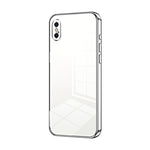 透明電鍍細孔手機殼，適用於 iPhone 11 Pro Max、iPhone 11、iPhone 11 Pro、iPhone X / XS、iPhone XR、iPhone XS Max