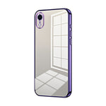 透明電鍍細孔手機殼，適用於 iPhone 11 Pro Max、iPhone 11、iPhone 11 Pro、iPhone X / XS、iPhone XR、iPhone XS Max