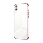透明電鍍細孔手機殼，適用於 iPhone 11 Pro Max、iPhone 11、iPhone 11 Pro、iPhone X / XS、iPhone XR、iPhone XS Max