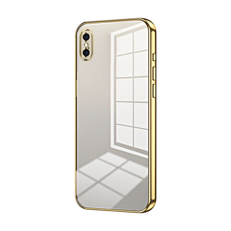 透明電鍍細孔手機殼，適用於 iPhone 11 Pro Max、iPhone 11、iPhone 11 Pro、iPhone X / XS、iPhone XR、iPhone XS Max
