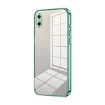 透明電鍍細孔手機殼，適用於 iPhone 11 Pro Max、iPhone 11、iPhone 11 Pro、iPhone X / XS、iPhone XR、iPhone XS Max