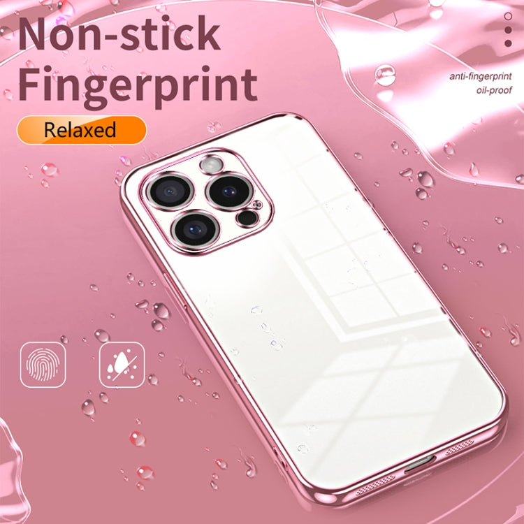 透明電鍍細孔手機殼，適用於 iPhone 16 Pro、iPhone 16 Plus、iPhone 16、iPhone 15 Pro Max、iPhone 15 Pro、iPhone 15 Plus
