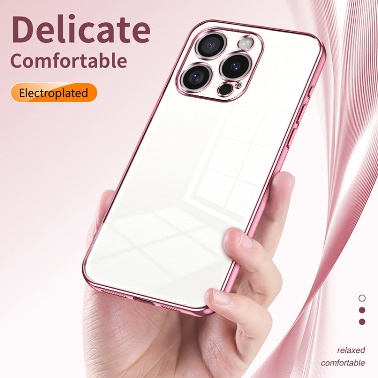 透明電鍍細孔手機殼，適用於 iPhone 16 Pro、iPhone 16 Plus、iPhone 16、iPhone 15 Pro Max、iPhone 15 Pro、iPhone 15 Plus