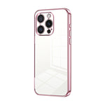 透明電鍍細孔手機殼，適用於 iPhone 16 Pro、iPhone 16 Plus、iPhone 16、iPhone 15 Pro Max、iPhone 15 Pro、iPhone 15 Plus