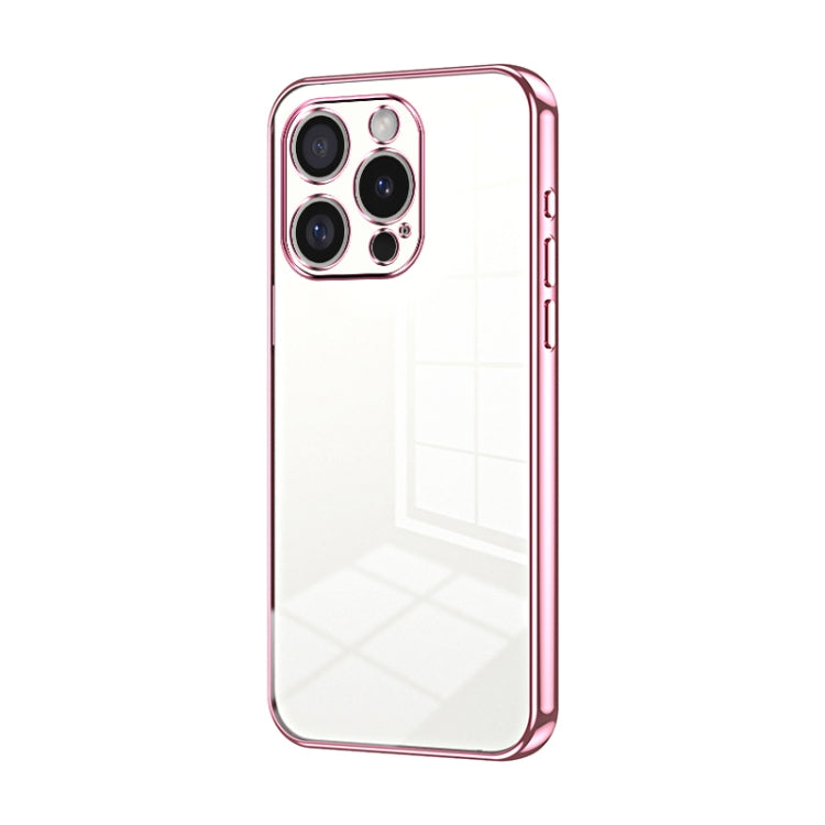透明電鍍細孔手機殼，適用於 iPhone 16 Pro、iPhone 16 Plus、iPhone 16、iPhone 15 Pro Max、iPhone 15 Pro、iPhone 15 Plus