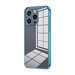 透明電鍍細孔手機殼，適用於 iPhone 16 Pro、iPhone 16 Plus、iPhone 16、iPhone 15 Pro Max、iPhone 15 Pro、iPhone 15 Plus