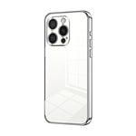 透明電鍍細孔手機殼，適用於 iPhone 16 Pro、iPhone 16 Plus、iPhone 16、iPhone 15 Pro Max、iPhone 15 Pro、iPhone 15 Plus