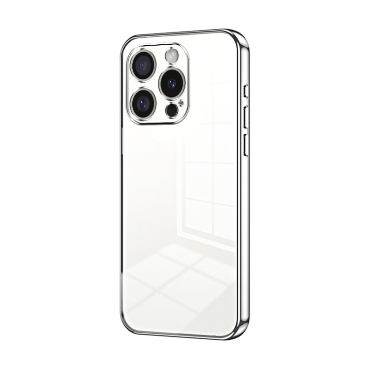 透明電鍍細孔手機殼，適用於 iPhone 16 Pro、iPhone 16 Plus、iPhone 16、iPhone 15 Pro Max、iPhone 15 Pro、iPhone 15 Plus