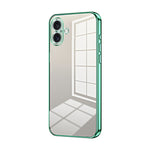 透明電鍍細孔手機殼，適用於 iPhone 16 Pro、iPhone 16 Plus、iPhone 16、iPhone 15 Pro Max、iPhone 15 Pro、iPhone 15 Plus