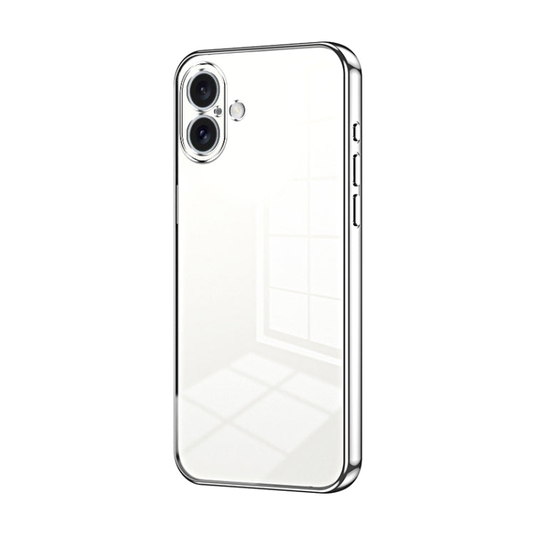 透明電鍍細孔手機殼，適用於 iPhone 16 Pro、iPhone 16 Plus、iPhone 16、iPhone 15 Pro Max、iPhone 15 Pro、iPhone 15 Plus