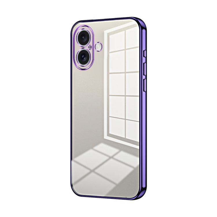 透明電鍍細孔手機殼，適用於 iPhone 16 Pro、iPhone 16 Plus、iPhone 16、iPhone 15 Pro Max、iPhone 15 Pro、iPhone 15 Plus
