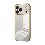 透明電鍍細孔手機殼，適用於 iPhone 17e / 16e、iPhone 17 Pro Max、iPhone 17 Pro、iPhone 17、iPhone Air、iPhone 16 Pro Max