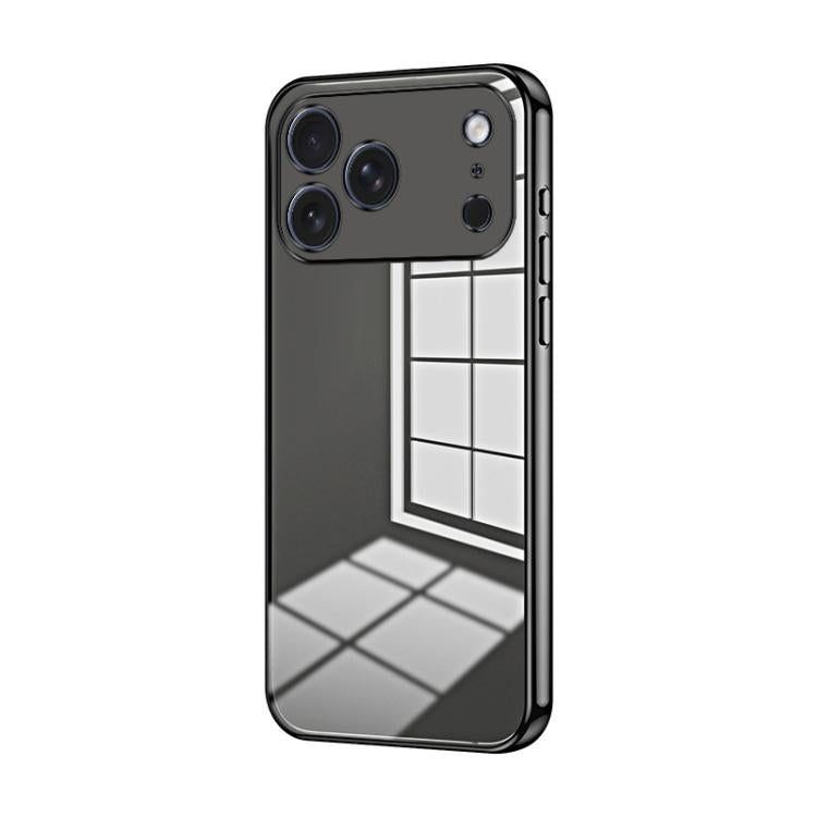 透明電鍍細孔手機殼，適用於 iPhone 17e / 16e、iPhone 17 Pro Max、iPhone 17 Pro、iPhone 17、iPhone Air、iPhone 16 Pro Max